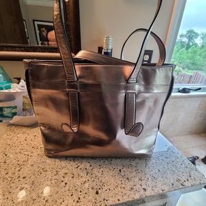 Bronze Gold handbag